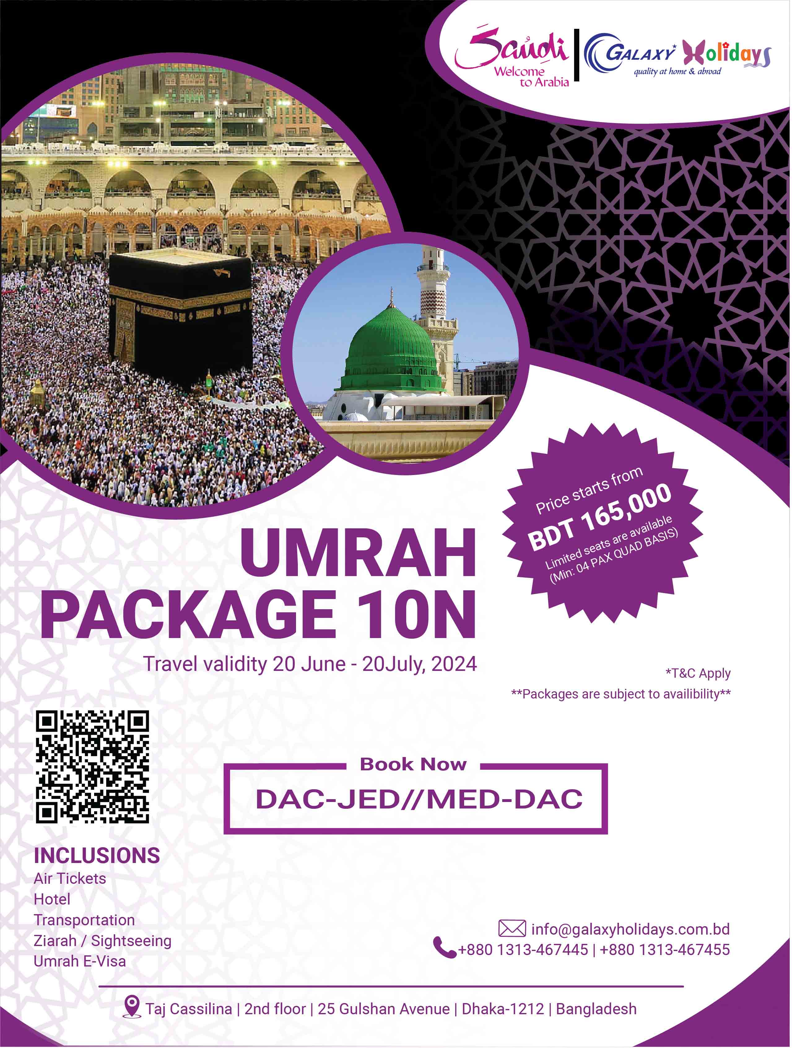 10N Umrah Package