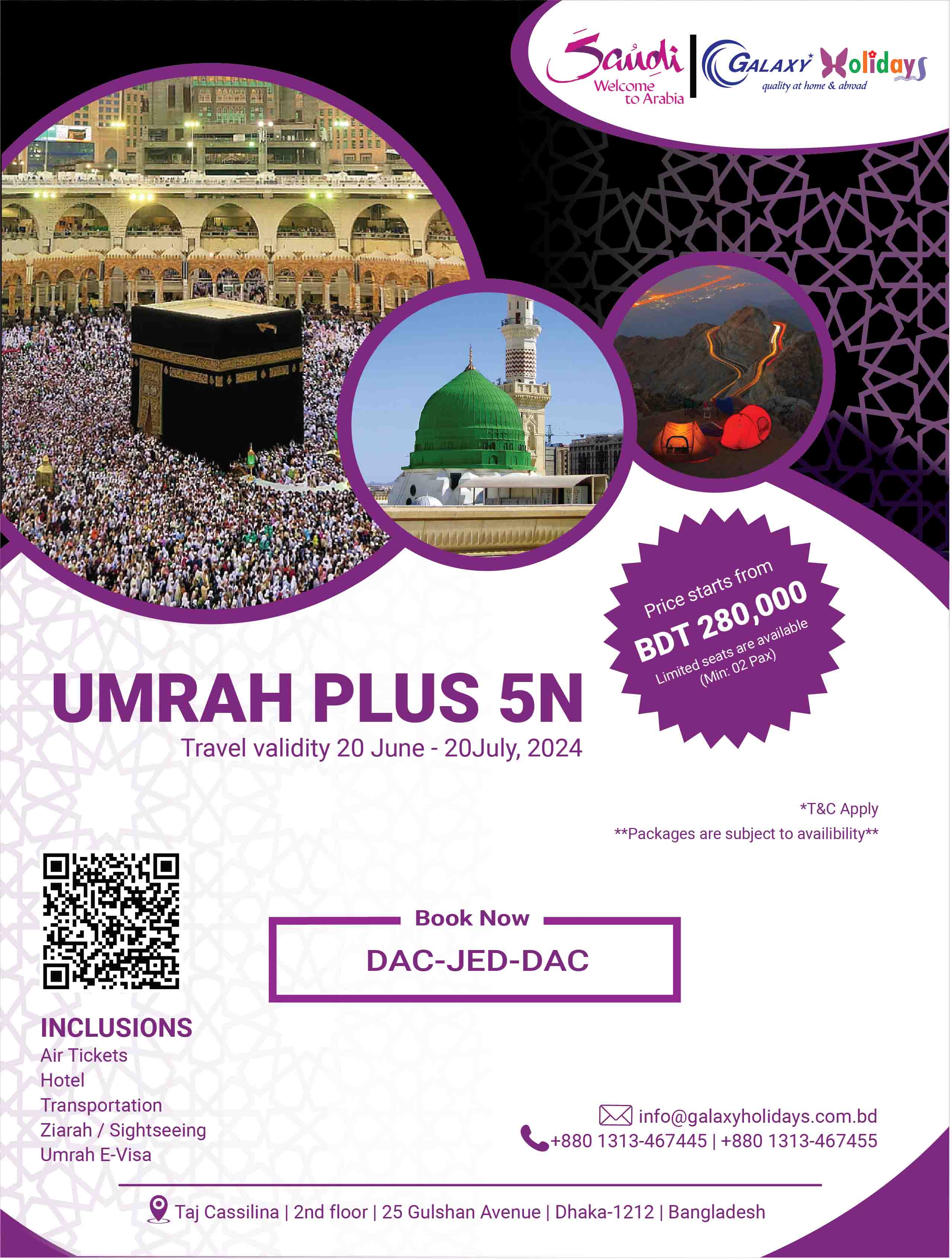 5N Umrah Plus