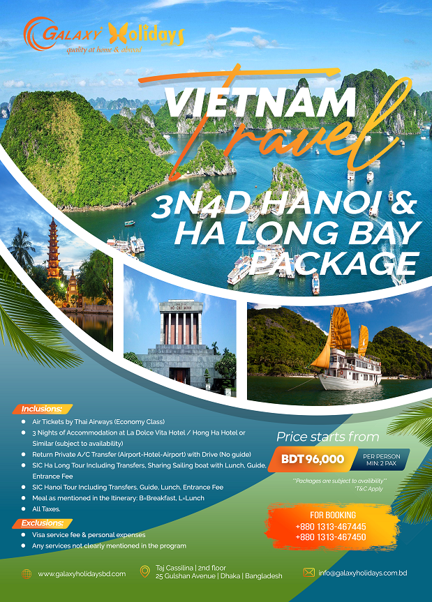 3 Nights 4 Days Hanoi & Ha Long Bay