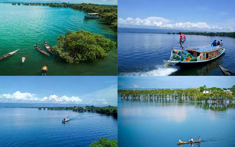 Tanguar Haor - Sylhet Division in Bangladesh